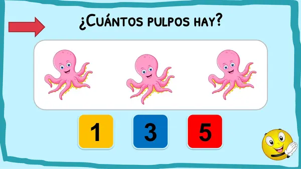 Conteo del 1 al 5
