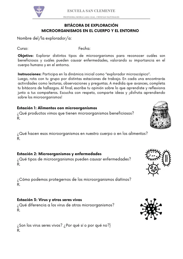 Bitácora de exploración