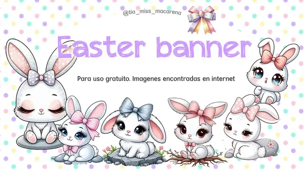 Banner Welcome - Easter