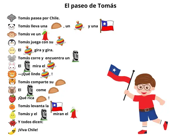 Juegos de pre lectura dieciochera