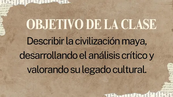 Presentación de los pueblos originarios ( mayas)