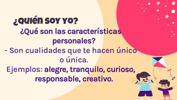 Mis características e intereses.