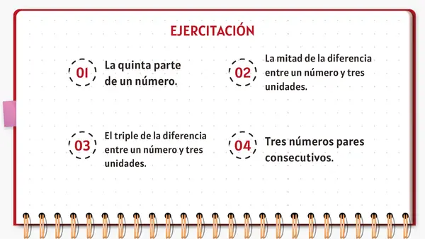 Álgebra - Lenguaje y expresiones 
