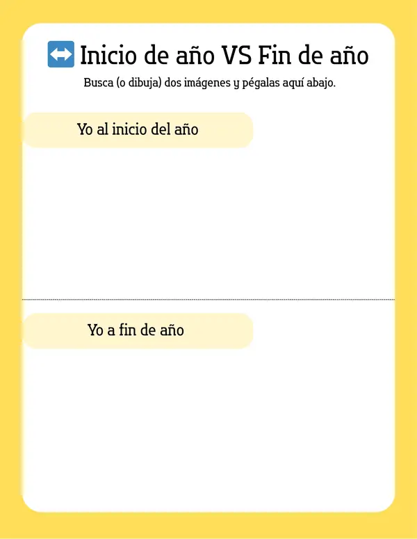 Mi libro de recuerdos de fin de año