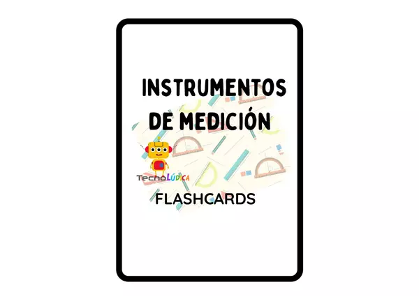 Flash Card de Instrumentos de Medición