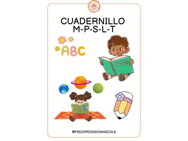 Cuadernillo letras M-P-S-L-T