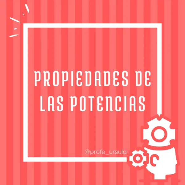Propiedades de las potencias