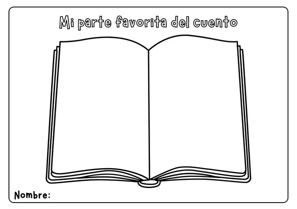 Dibuja o escribe tu parte favorita del cuento.
