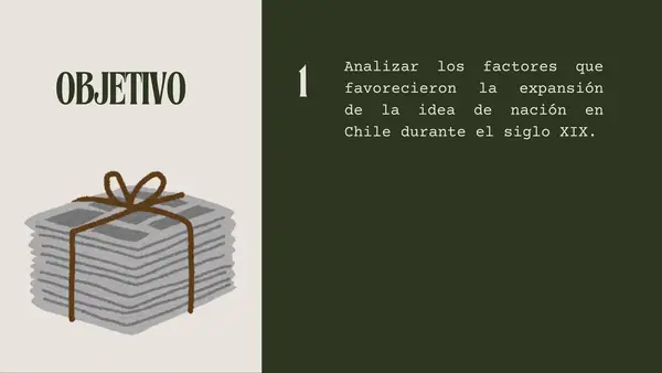 Presentación profundización de idea de nación