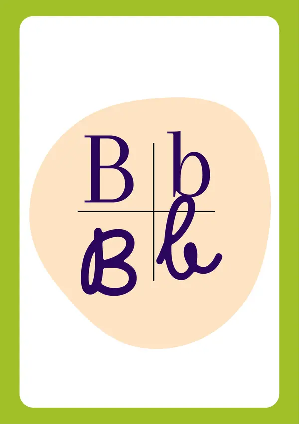 Abecedario 4 letras con monstruos