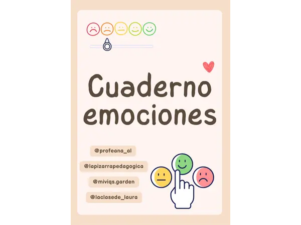 Cuaderno para trabajar Emociones (40 Actividades)