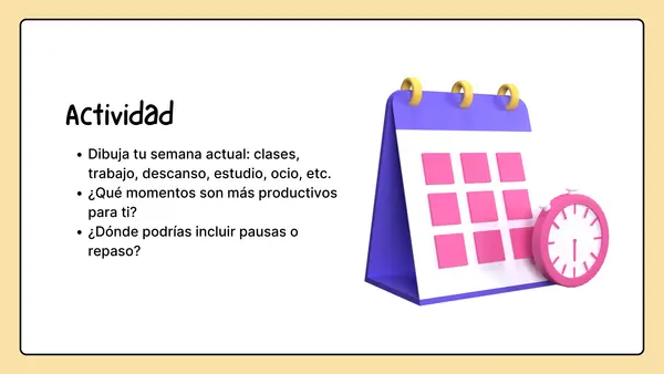Estrategias de organización y planificación del estudio