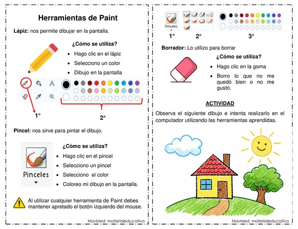 Uso de Paint Tecnología
