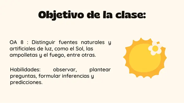 Fuentes de luz