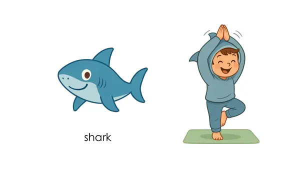 Fish shark chant