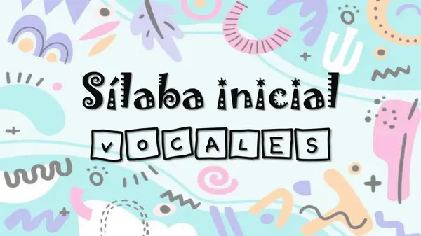 "Sonido inicial vocálico"