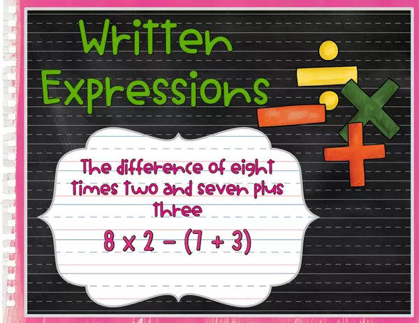Written expression Digital study guide