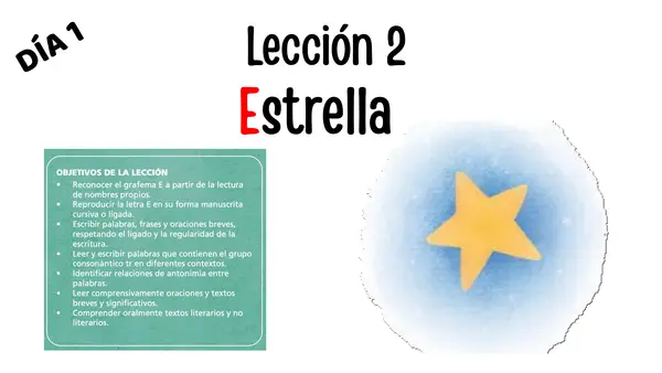 Estrella Lección 2 parte 2 Método matte