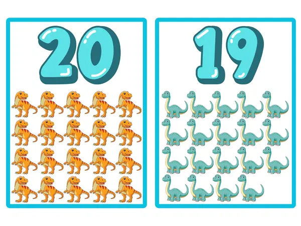 Números 1 al 20