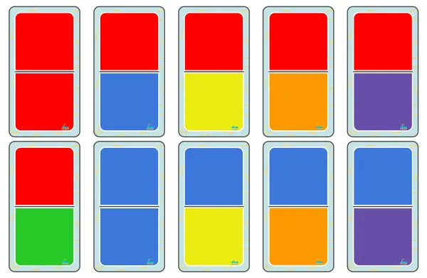 Dominó de colores 