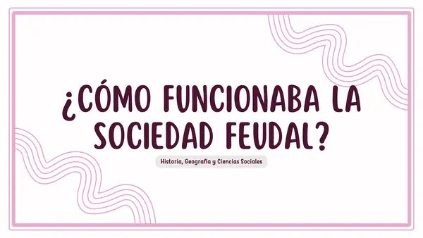 Vasallaje en la sociedad feudal