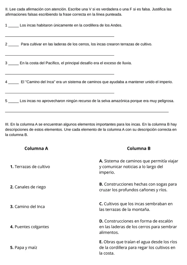 Texto Informativo Los Incas