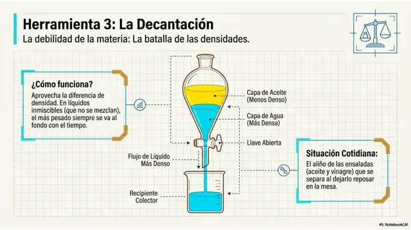 DESARMANDO EL UNIVERSO: EL ARTE DE SEPARAR LA MATERIA