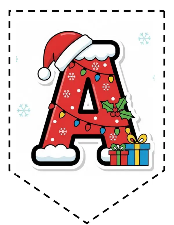 Banderín "Feliz Navidad"