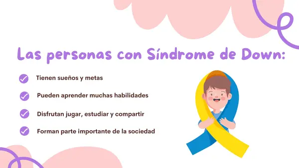 Día Mundial del Síndrome de Down (21 de marzo)