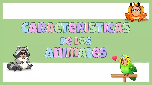 Características de los Animales