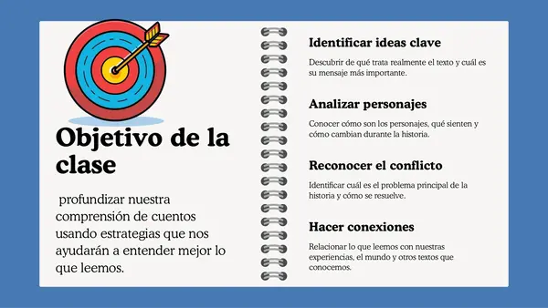 Estrategias de comprensión lectora (cuetnos sextos básicos)