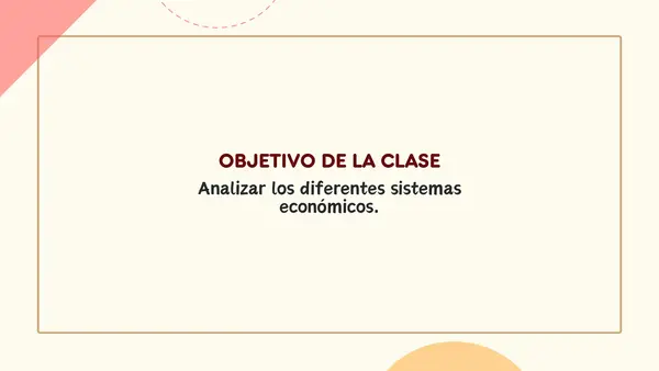Sistemas económicos | Unidad 4 | Educación Ciudadana | Tercero Medio
