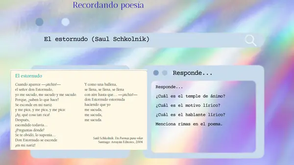 Clase de bienvenida Lenguaje 7°