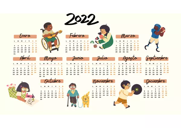 Divertidos calendarios 2022