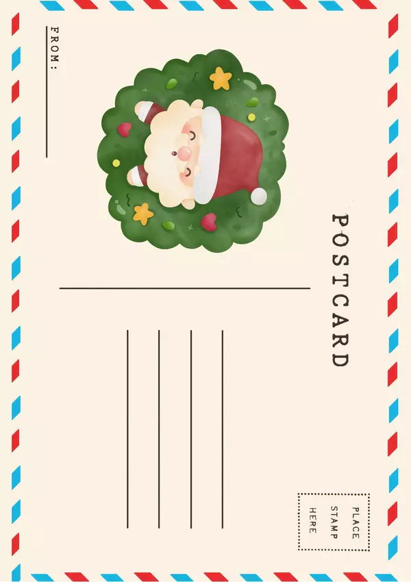 Postales para navidad (Inglés, Lenguaje, Orientación)