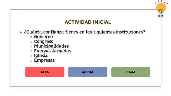 Participación en democracia | Cuarto Medio