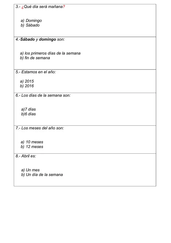 Evaluación de Historia Primero Básico 