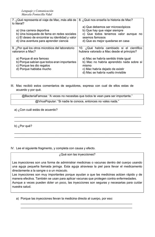 Evaluacion Mac el microbio desconocido (creación redes sociales)