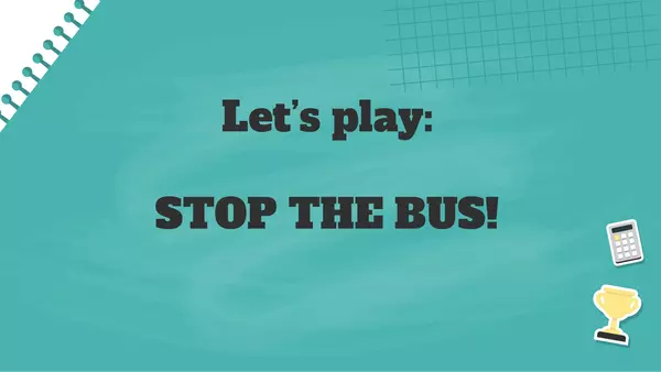 Stop the bus 