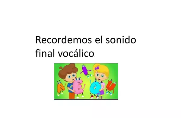 vocal final