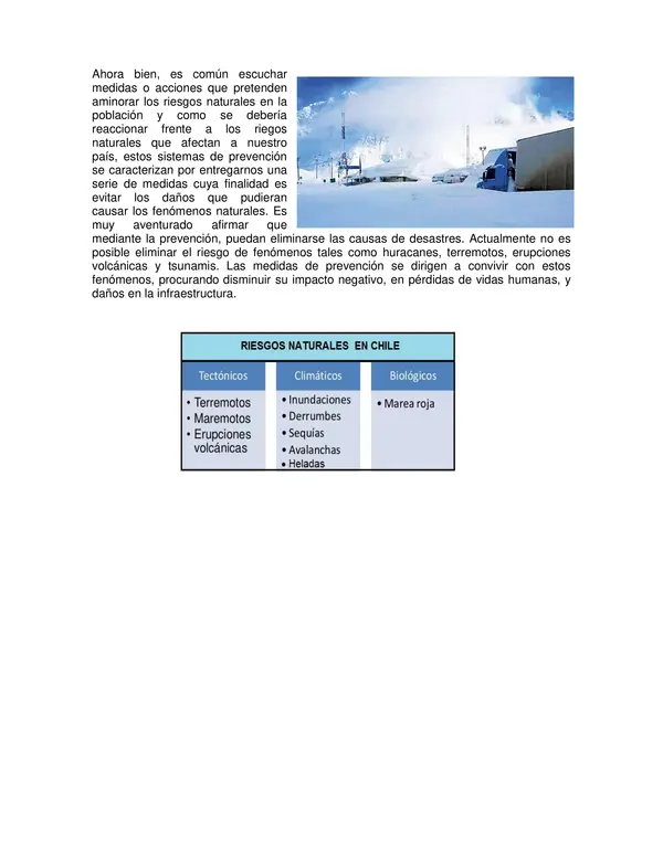 Guia de Historia y Geografia 6 Basico: Desastres Naturales