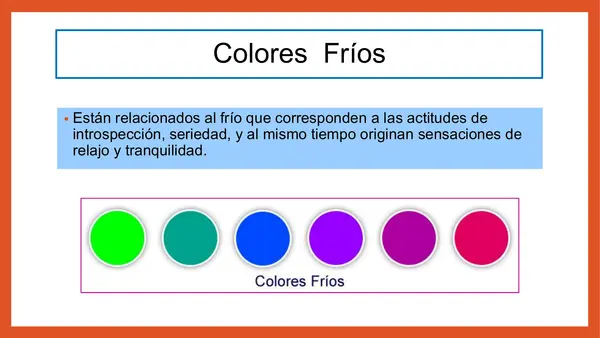 Artes visuales - Colores Cálidos y Fríos - Enseñanza Básica