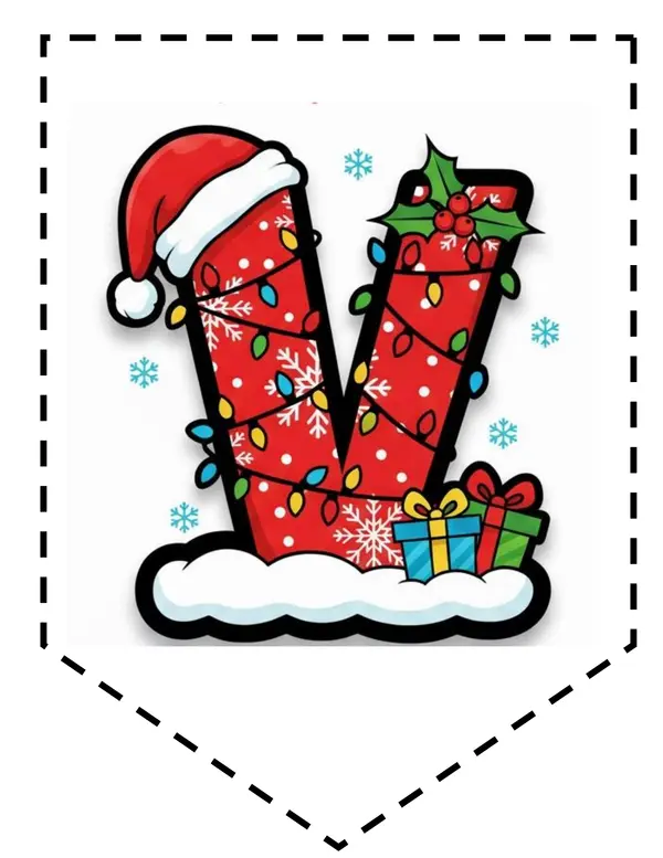 Banderín "Feliz Navidad"