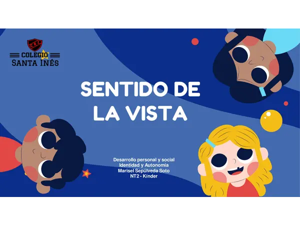 sentido de la vista