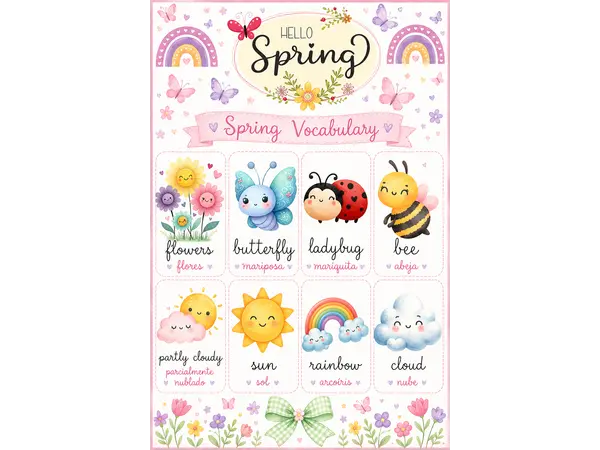 Spring Pictionary