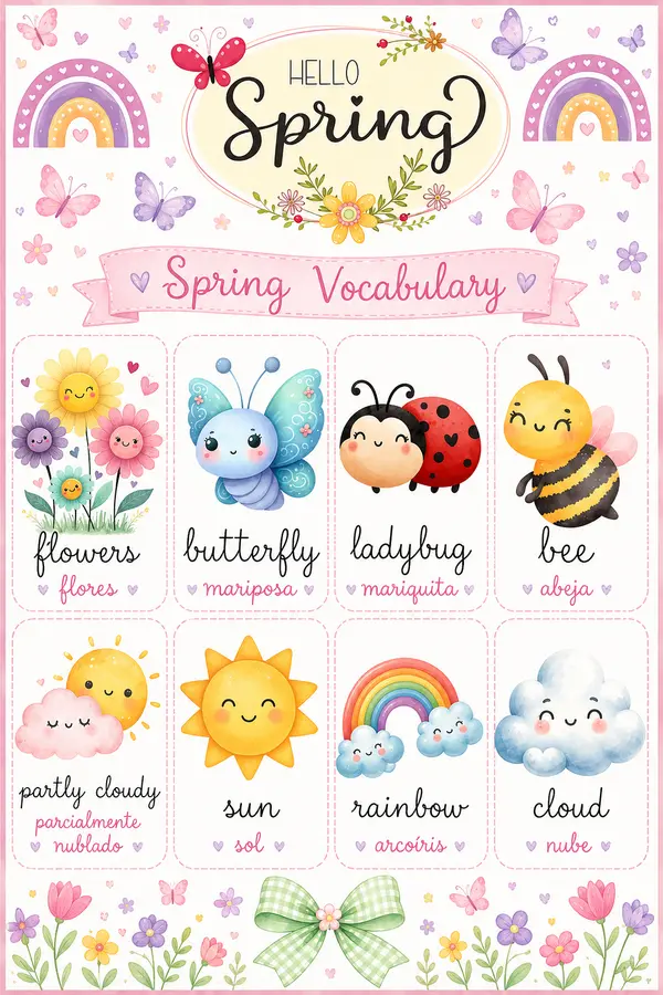 Spring Pictionary