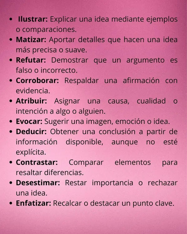 POSTER: VOCABULARIO PAES COMPETENCIA LECTORA 