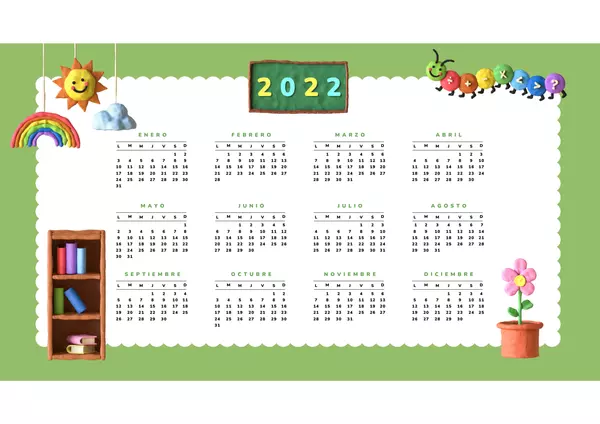 Divertidos calendarios 2022