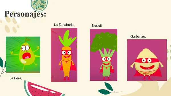 memorice cuento: Hay que comer hortalizas