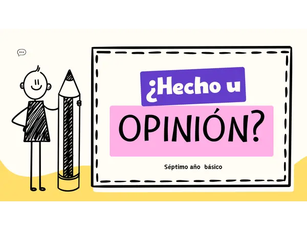 Hecho y opinión